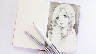 Sketching NANA KOMATSU from NANA - Patreon Series 04