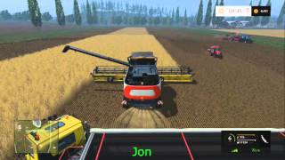 Farming Simulator 15 XBOX One Sosnovka Map Episode 15: Wheat!