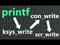 How Linux Kernel Prints Text on Screen