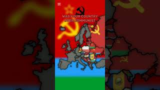 Was your country ever communist? #history #poland #zsrr #communism #map #europe #ww2 #coldwar