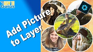 Photoshop Elements Add Picture to Layer - Add Photo to Layer