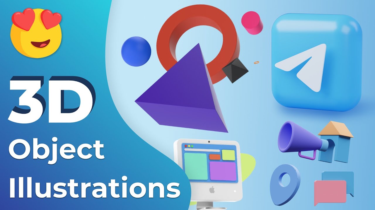 Cool 3d Object Illustrations Free Design Resources ёяшн Cool 3d Object Illustrations Free Design Resources ёяшн