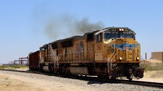 Endless BNSF/UP Trains At Mojave, CA! (7/1/24) Post-Derailment Action!