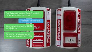 Evacuator Synergy | Resetting a system from the GSM 2.