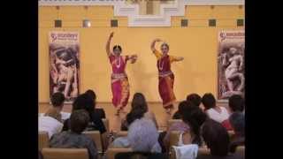 Sandhyadipa Kar \u0026 Adrien Meszaros - Odissi dance - Shankaravarnam Pallavi