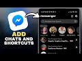 How to Add Chat Shortcuts to Your Home Screen in SECONDS!