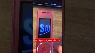 Samsung SGH-X830 Low Battery 🪫#shorts