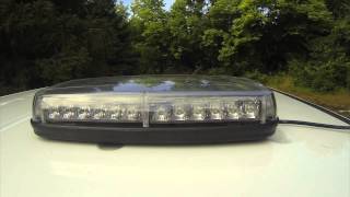 Ultra-Tow LED Mini Lightbar - 36 LEDs, 18 Watts, 12 Volts