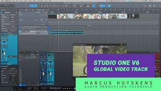 New Global  Track in PreSonus Studio One Version 6