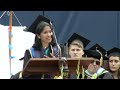 uc berkeley medalist radhika kannan speaks at commencement