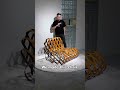 This is the woven chair, which has a unique shape like floating ribbons. I#furniture#fullhouse#chair