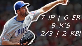 Cole Hamels' 9 Strikeout, 2 Hit Day | June 12, 2019 | 2019 MLB Season