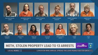 SHERIFF: 13 arrested in East Texas drug bust