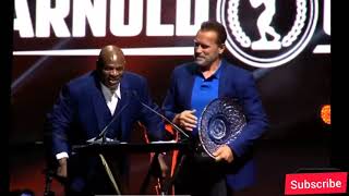 Ronnie Coleman Crying 😭. Emotional speech with Arnold Schwarzenegger In Arnold Classic 2021.