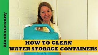 How To Clean Water Storage Containers - Reliance Desert Patrol- Most Important Prepping Item