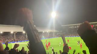 Issa Diop equaliser Fulham v Liverpool  24 January 2024 SF