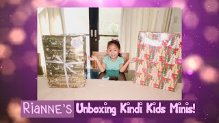 Kindi Kids Minis Unboxing From Christmas! | Rianne Love