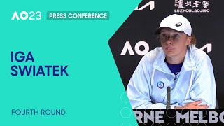 Iga Swiatek Press Conference | Australian Open 2023 Fourth Round