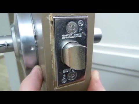 Lockset removal Lockset removal