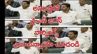 అసెంబ్లీలో సి.ఎం జ‌గ‌న్ విశ్వ‌రూపం..టీడీపీ ఎమ్మెల్యేల‌కు వార్నింగ్స్‌