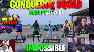 Conqueror Squad Announced 🤣 The Impossible Squad 😆 ഒരു പച്ച കഥ 😂😅 എട്ടായി Chill Chill 😍