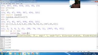 75 Python Collection Data Types List Nested List Python Programming Tutorial for Beginner to advance