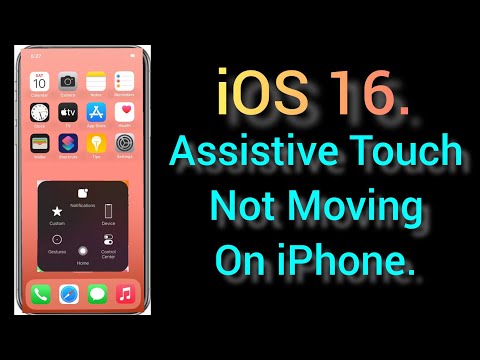 iOS 16! How to fix Assistive Touch not moving on iPhone after iOS 16?