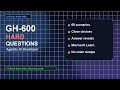 GH-600 Hard Exam Simulation: 60 Scenario Questions for GitHub Agentic AI Developer