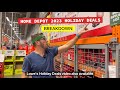 Home Depot 2023 Holiday/ Black Friday Deals Walk Through with Travis & Liv