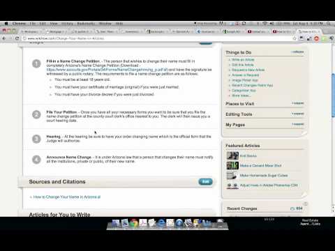 How to Change Your Name in Arizona How to Change Your Name in Arizona