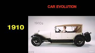 Car evolution | Years between 1800 To 2000 | TRU