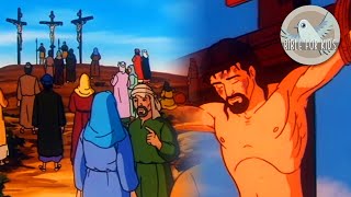 JESUS DIES ON THE CROSS | Crucifixion of Jesus | Good Friday | Bible for kids | New Testament