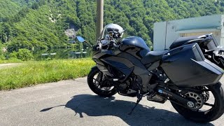 国道352只見樹海ライン～道の駅御池を走る/Ninja1000SX