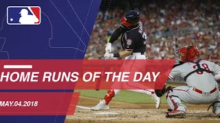 Watch all the home runs from May 4, 2018