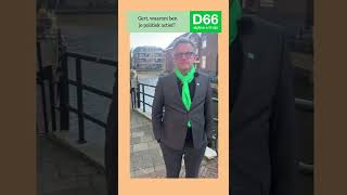 Dit is Gert! Lijsttrekker van D66 Alphen a/d Rijn voor de gemeenteraadsverkiezingen 2022