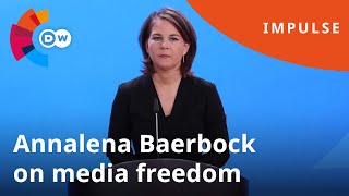 Annalena Baerbock at the DW Global Media Forum | Message from the German Federal Foreign Minister