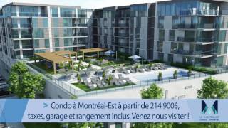 Un projet de condos neufs sur le bord du fleuve