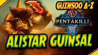 ALISTAR y la PENTA - Guinsoo A-Z | League Of Legends gameplay español