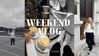 MY FIRST VLOG: Coffee, Tennis, \u0026 Coffee │Monaco Chronicles, pt.1