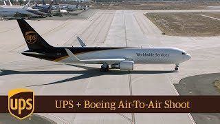 UPS + Boeing Air-To-Air Shoot