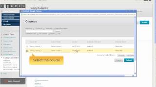 Bb 9.1: Copying Your Course