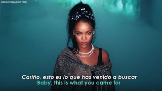 Calvin Harris - This Is What You Came For ft. Rihanna // Lyrics + Español // Video Official
