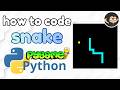 Code Snake Game in Python with Pygame