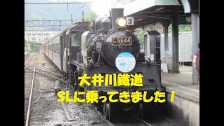 【大井川鐵道】ＳＬに乗ってきました！2019年5月撮影