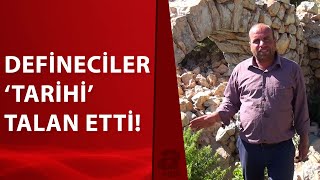 Tarihi Nodar Han ve kemerli kuyu define avcıları tarafından talan edildi | A Haber