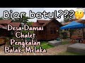 Tak tahu nak cakap apa.Korang tengok sendiri experience kami di Desa Damai Chalet,Melaka.