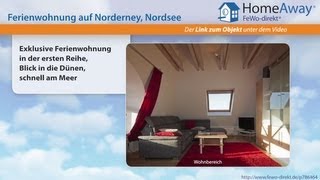 Norderney: Exklusive Ferienwohnung in der ersten Reihe, Blick in die Dünen - FeWo-direkt.de Video