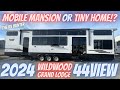 MOBILE MANSION or TINY HOME!? 2024 Wildwood Grand Lodge 44VIEW