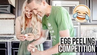 EASTER 2019 | HUSBAND VS WIFE EGG PEELING COMPETITION