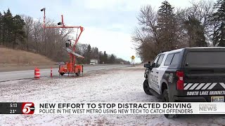 Police in west metro testing out AI technology to deter distracted driving